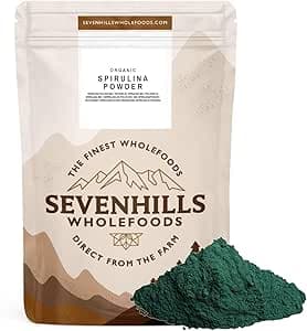 Sevenhills Wholefoods Organic Spirulina Pulver 1.8kg – Bäst i test – spirulinapulver bäst i test 2026