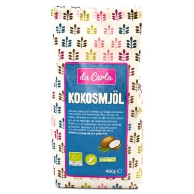 Da Carla Kokosmjöl Eko – Smidigaste alternativ – sportdryck pulver bäst i test 2026