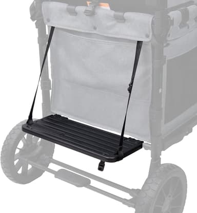 Wonderwood Buddy Board Wagon barnvagn ståbräda – ställ upp med halkfri yta för småbarn, lätt att vika ihop (kompatibel med W4-modeller)