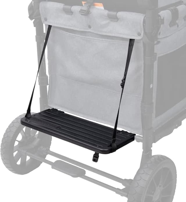Wonderwood Buddy Board Wagon barnvagn ståbräda – ställ upp med halkfri yta för småbarn, lätt att vika ihop (kompatibel med W4-modeller) – Bäst i test – ståbräda bäst i test 2026