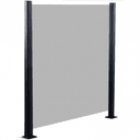 Glasräcke / Staket I Tonat Glas