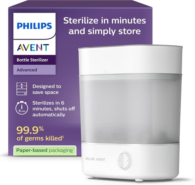 Philips Avent 3-i-1 ångsterilisator – Bäst i test – sterilisator för nappflaskor bäst i test 2026