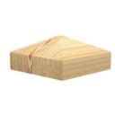 Stolplock Obehandlad Furu