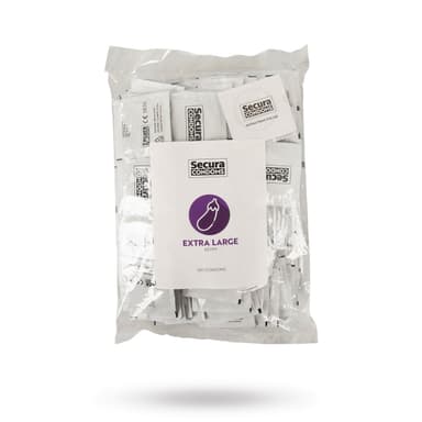 -18%SecuraExtra Large 100-pack Kondomer