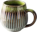 Stengods stor tekopp, 500 ml - cappuccino och keramik