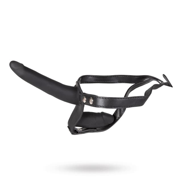 Double Silicone Dildos Strap-on - Black – Bästa för nybörjare – strap-on bäst i test 2026