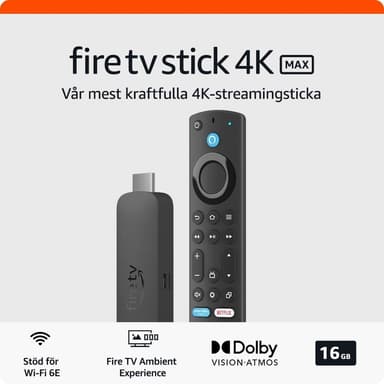 Fire TV Stick 4K Max (Wi-Fi 6E)