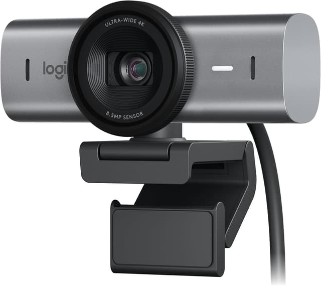 Logitech MX Brio Ultra HD 4K (Graphite) – Bäst i test – streamingkamera bäst i test 2026