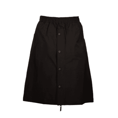 Uhip Täckkjol Rain-/wind Trench Style - Jet Black