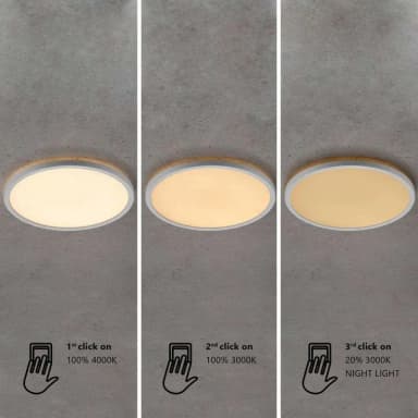 Nordlux Oja 42 taklampa IP54 krom