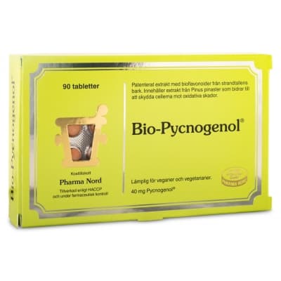 Pharma Nord Bio-pycnogenol – Lyxigaste alternativ – tallbarksextrakt bäst i test 2026