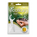 Ecofloss Duo Tandtråd Med Hållare 45 St