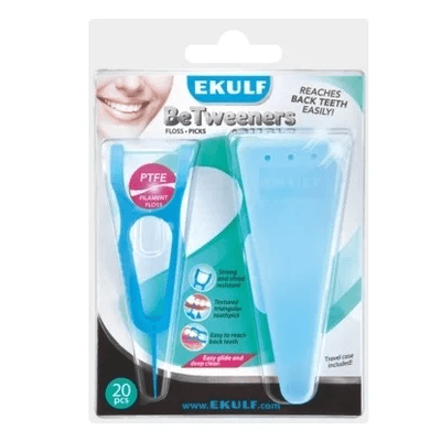 Ekulf Betweeners Floss Picks 20 St – Exklusiva valet – tandtrådsbygel bäst i test 2026
