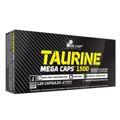 Olimp Sports Nutrition Taurine Mega Caps – Populärt val – taurin bäst i test 2026