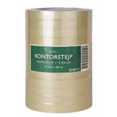 Kontorstejp 157 Transparent – Topprankad smal – tejp bäst i test 2026