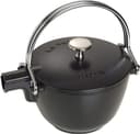 Staub rund gjutjärnstekanna 1,15 l svart