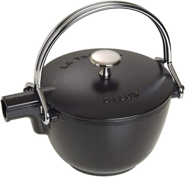 Staub rund gjutjärnstekanna 1,15 l svart – Bäst i test – tekanna gjutjärn bäst i test 2026