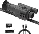NK008 Digital Night Vision Scope för jakt, 1080p HD Infraröd Monocular Riflescope Camera, 5X digital zoom, Inbyggd 850 IR belysning