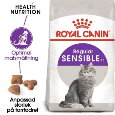 Royal Canin Sensible – Mildast för magen – torrfoder katt bäst i test 2026