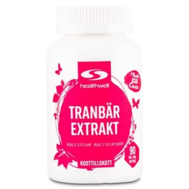 Healthwell Tranbärskapslar