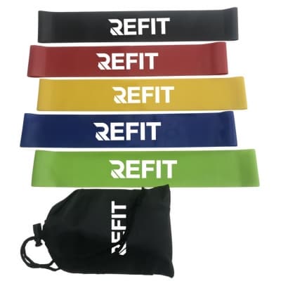 Refit Basic Miniband 5-pack With Bag – Budgetfavorit – träningsband bäst i test 2026