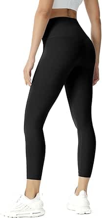 Leggings för kvinnor, sportbyxor, hög midja, push up, rumplyft, leggings, yogabyxor, ogenomskinliga, mjuka, plusstorlek – Bäst i test – träningstights bäst i test 2026