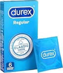 Durex Regular Kondomer 6 st