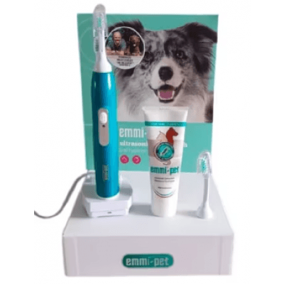 Emmi®-pet Ultraljudstandborste 1.0 För Hundar Och Andra Sällskapsdjur – Budgetfavorit – ultraljudstandborste för hund bäst i test 2026