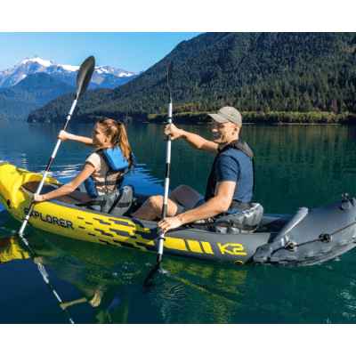 Uppblåsbar Kajak - Intex Explorer K2 – Enkelstart kajak – uppblåsbar båt bäst i test 2026