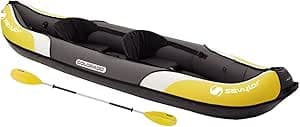 Sevylor Kajak Colorado Kit 2000016743 Uppblåsbar Kajak, Svart, Gul 331 x 88 cm