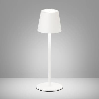 Led-bordslampa Tropea Med Batteri, Sandvit – Bäst ljusreglering – uppladdningsbar lampa bäst i test 2026