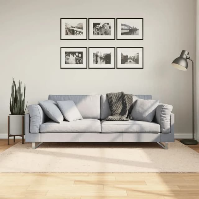 HUGEAR Vintage Vardagsrum Matta 140x200cm Beige Sovrum Halkfri Tvättbar Kort Lugg Stor Golvmatta Sovrumsmatta Matsal Kontor Hall Barnrum Mattor – Bäst i test – utematta bäst i test 2026