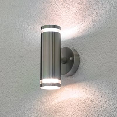 Utomhusvägglampa Tiberius Med Led, Rostfritt Stål – Budgetfavorit – utomhusvägglampa bäst i test 2026