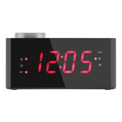 Rubicson Projektorklocka Med Alarm Och Fm-radio – Budgetfavorit – väckarklocka bäst i test 2026