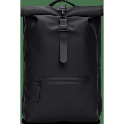 Rains Rolltop Rucksack W3 Black – Mest vattentålig – vardagsryggsäck bäst i test 2026