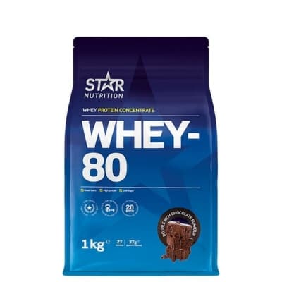 Star Nutrition Whey-80 – Budgetfavorit – vassleprotein bäst i test 2026