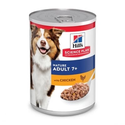 Hill's Science Plan Dog Mature 7+ Chicken 370 G – Budgetfavorit – våtfoder hund bäst i test 2026