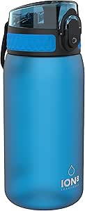 Ion8 Vattenflaska För Barn, 350 ml/12 oz, Läcksäker, Lätt att Öppna, Säkert Lås, Diskmaskinssäker, BPA-fri, Bärhandtag, Enkel att Rengöra, Luktfri, Koldioxidneutral, BPA-fri