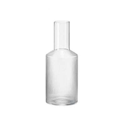 Ferm Living Karaff Ripple Klar