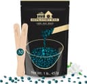Lifestance Premium Heta Vaxpärlor för Hårborttagning, 450g Vaxbönor med 10 träspatel, Grön Brasiliansk Bikini Vaxning Hela Kroppen Intim, Ben, Ansikte och Armar