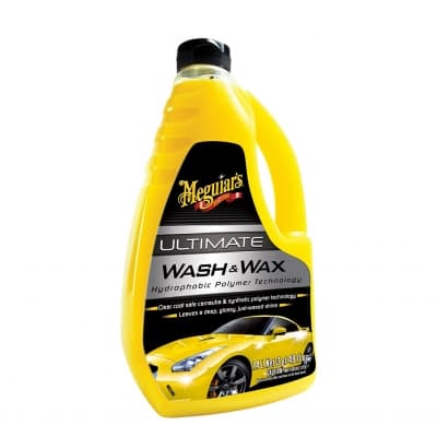 Vaxschampo Meguiars Ultimate Wash & Wax – Budgetfavorit – vaxschampo bäst i test 2026