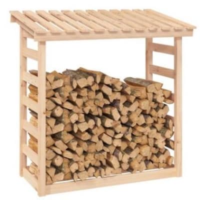 Vedvägg Plus Natur – Altanens val – vedförråd bäst i test 2026