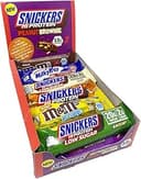 Snickers, Mars, M&M's, Bounty Protein Bar proteinbar Mix Box, 12 bar + gamer sopps druvsocker (Best Of Mix, 12 barer)