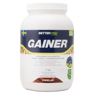 Better You Vegetarisk Gainer – Bäst i test – vegetarisk gainer bäst i test 2026