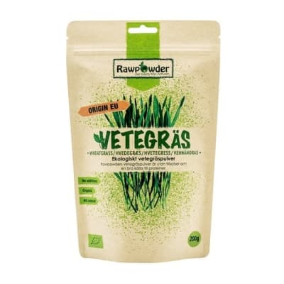 Rawpowder Vetegräs – Budgetfavorit – vetegräspulver bäst i test 2026