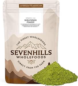 Sevenhills Wholefoods Ekologiskt Vetegräspulver (EU) 500g