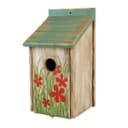 Trixie Fagelholk I Tra Med Blommor