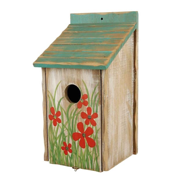 Trixie Fagelholk I Tra Med Blommor – Högsta kvalitet – vildfågelmat bäst i test 2026