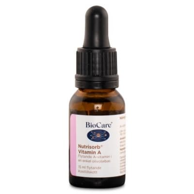 Biocare Nutrisorb A-vitamin – Toppklassval – Vitamin A bäst i test 2026
