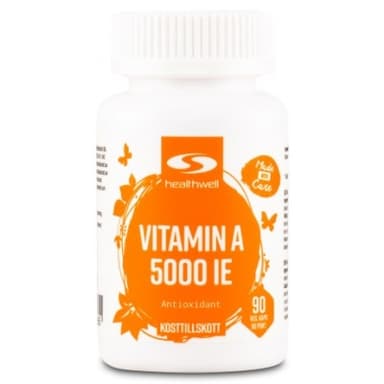 Healthwell Vitamin A 5000 Ie
